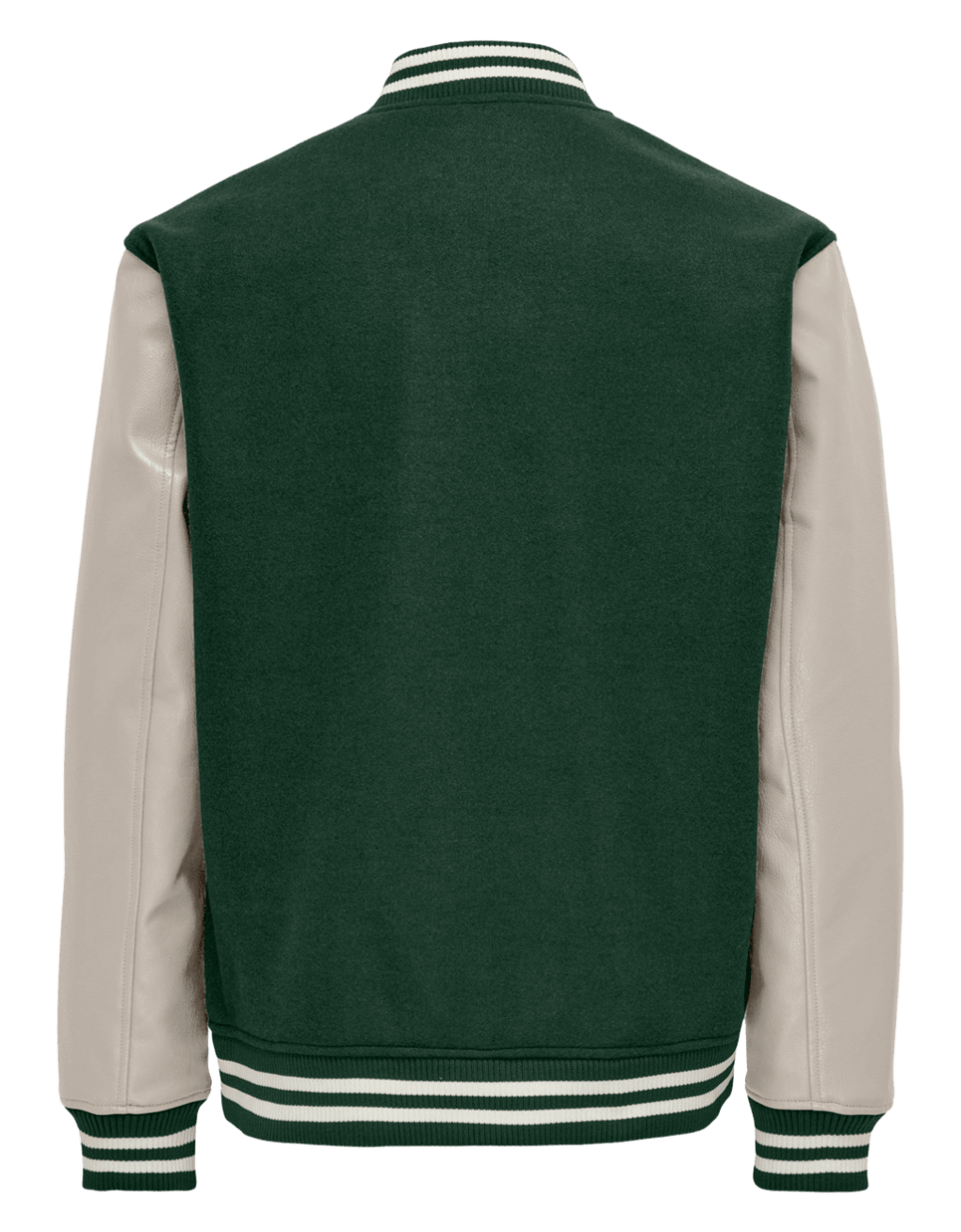 Chaqueta Jay Varsity - ECRU