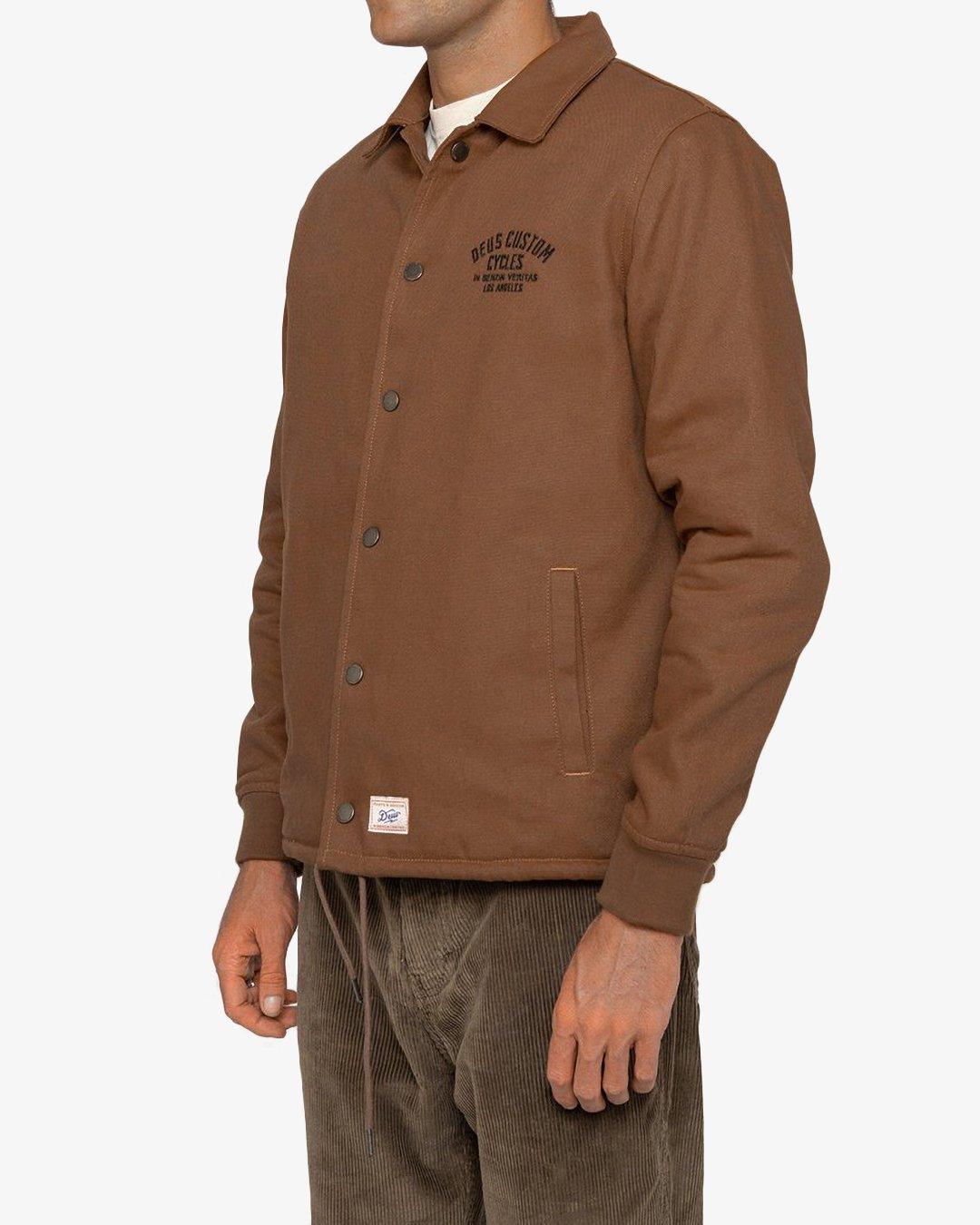 Chaqueta Latham Canvas Coach Kanga Brown - ECRU