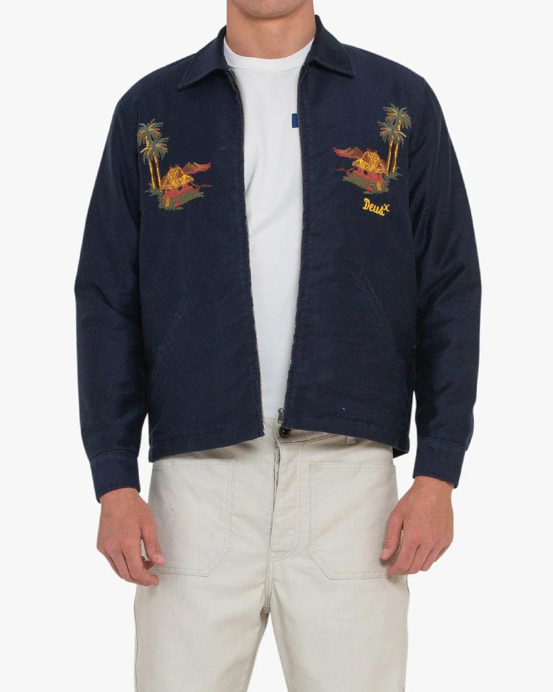 Chaqueta Voodoo Souvenir Navy - ECRU