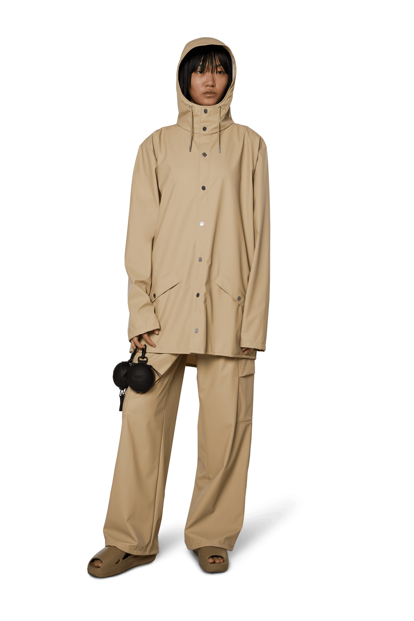 Chubasquero Rains Unisex Sand - ECRU