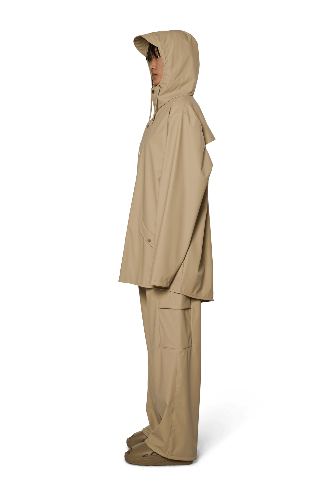 Chubasquero Rains Unisex Sand - ECRU