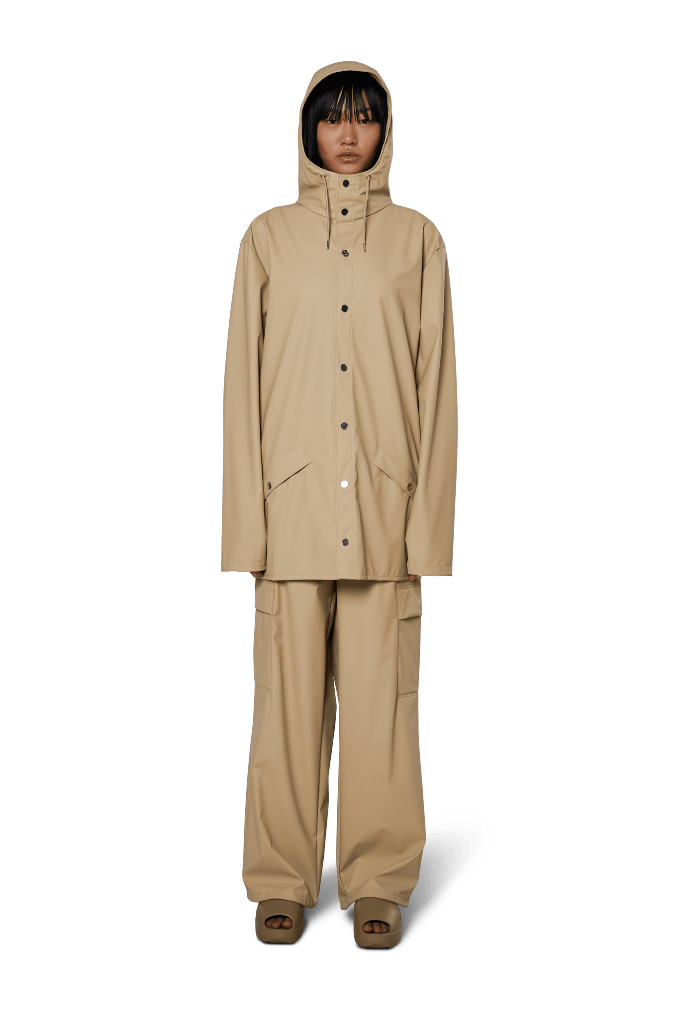 Chubasquero Rains Unisex Sand - ECRU