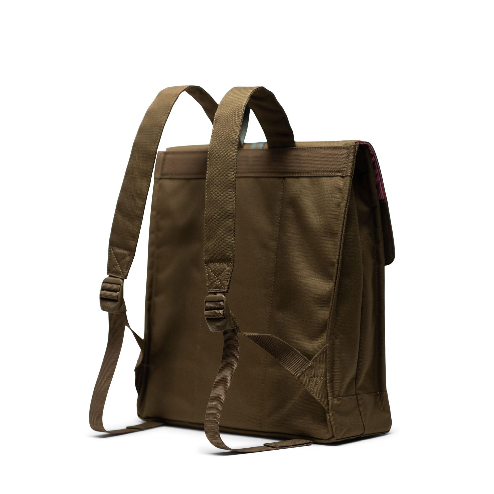 City Mid-Volumen Military Olive - ECRU