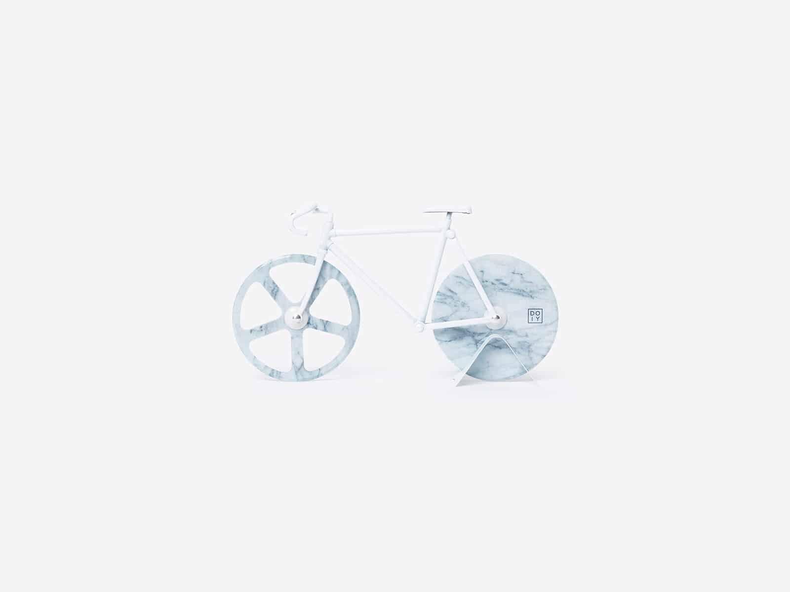 Cortapizza The Fixie White Marble - ECRU