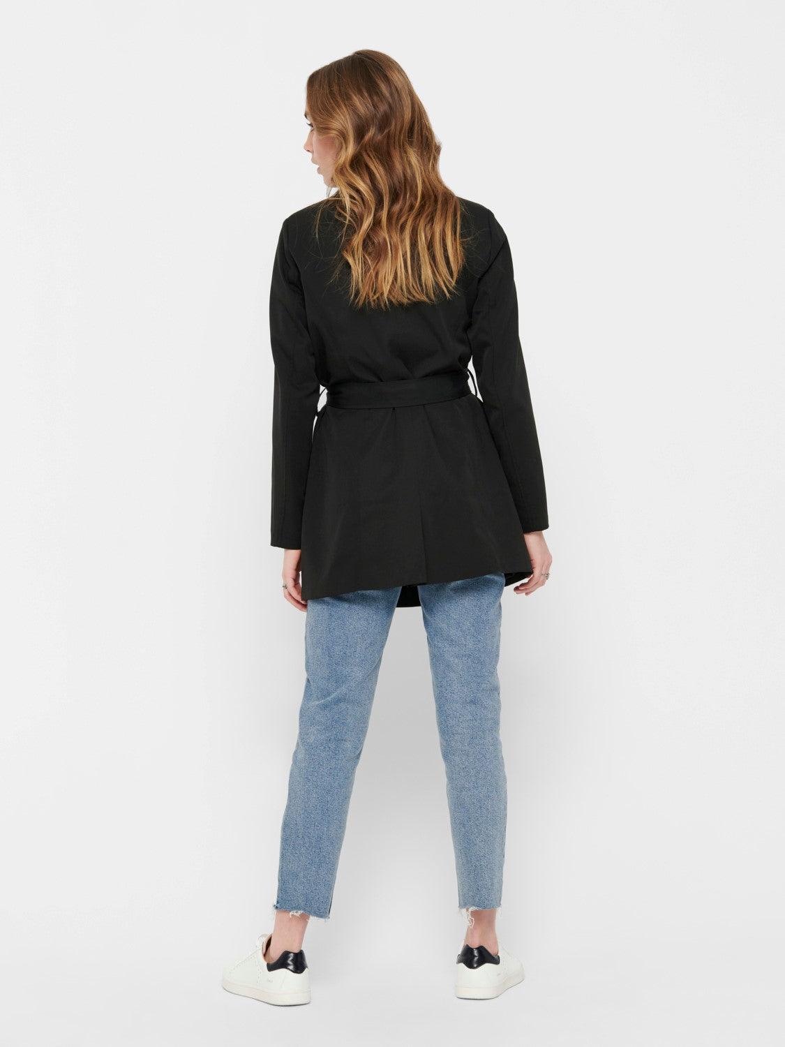 Gabardina de Mujer Only Valerie Black - ECRU