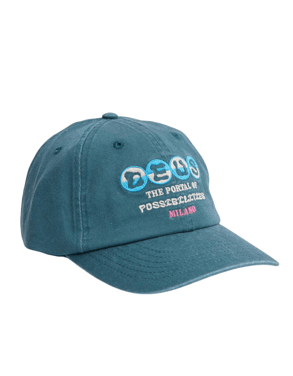 Gorra Deus Ex Machina Ivan Dad Cap Work Green - ECRU