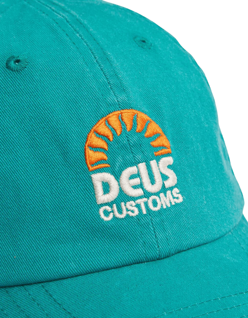 Gorra Deus Ex Machina Sunrise Dad Cap Jasper Green - ECRU