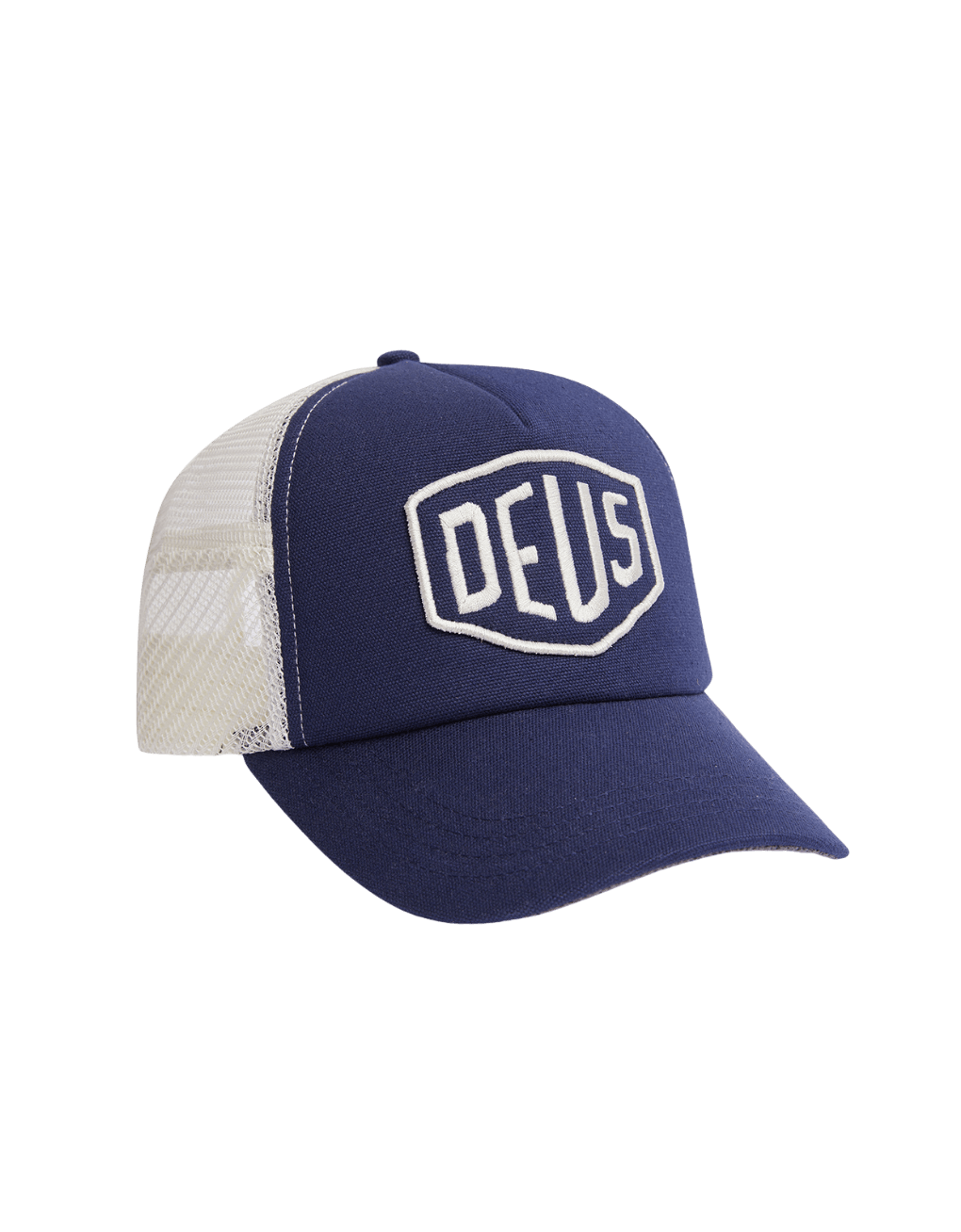 Gorra Deus Ex Machina Thinker Trucker Blue - ECRU