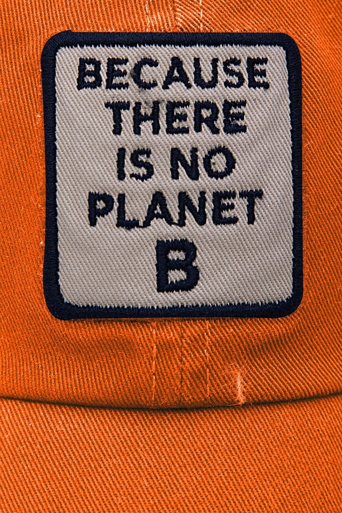 Gorra Ecoalf Patch Naranja - ECRU