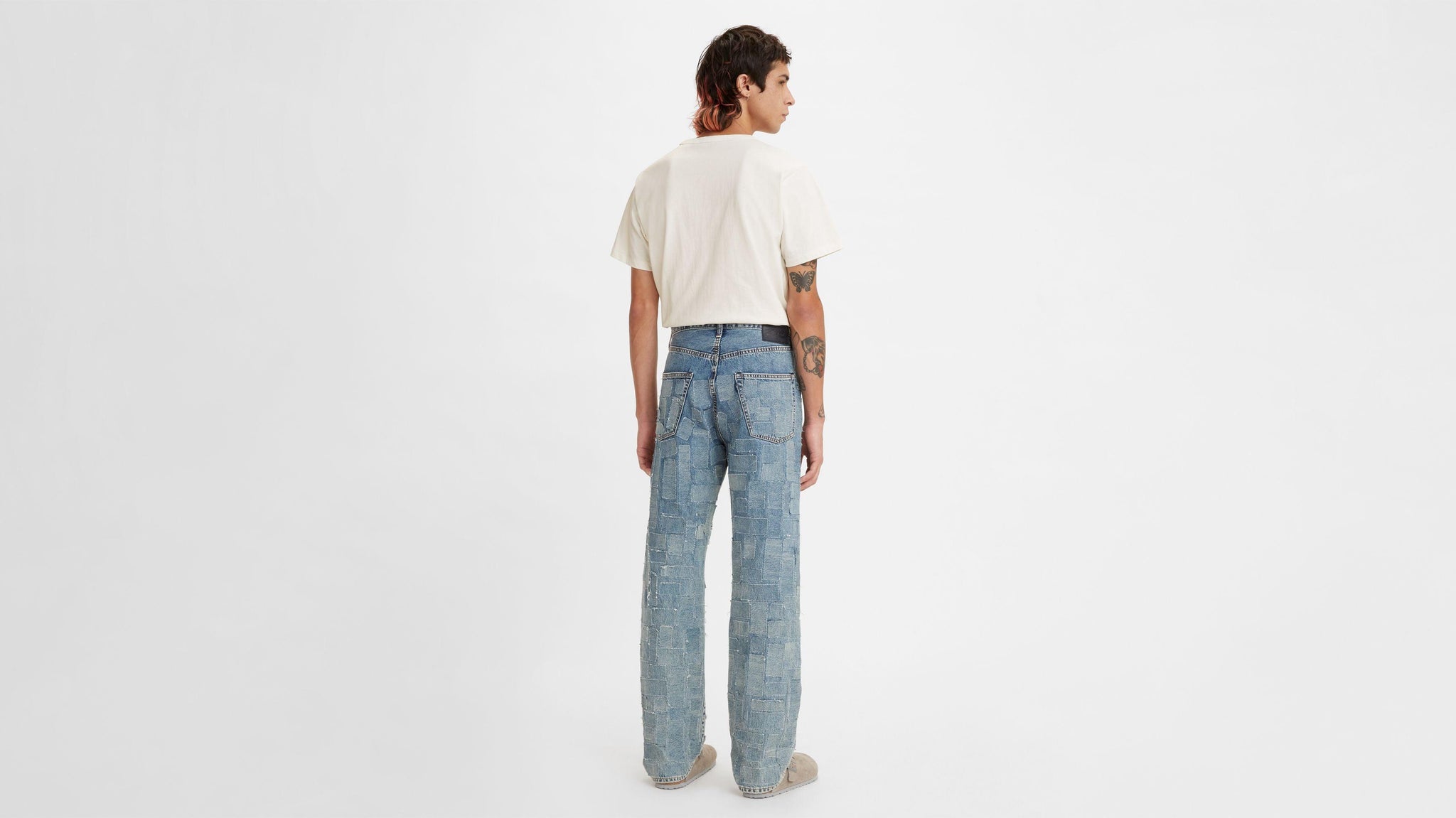 Jeans Rectos de Tiro Alto Levi’S® Made & Crafted® - ECRU