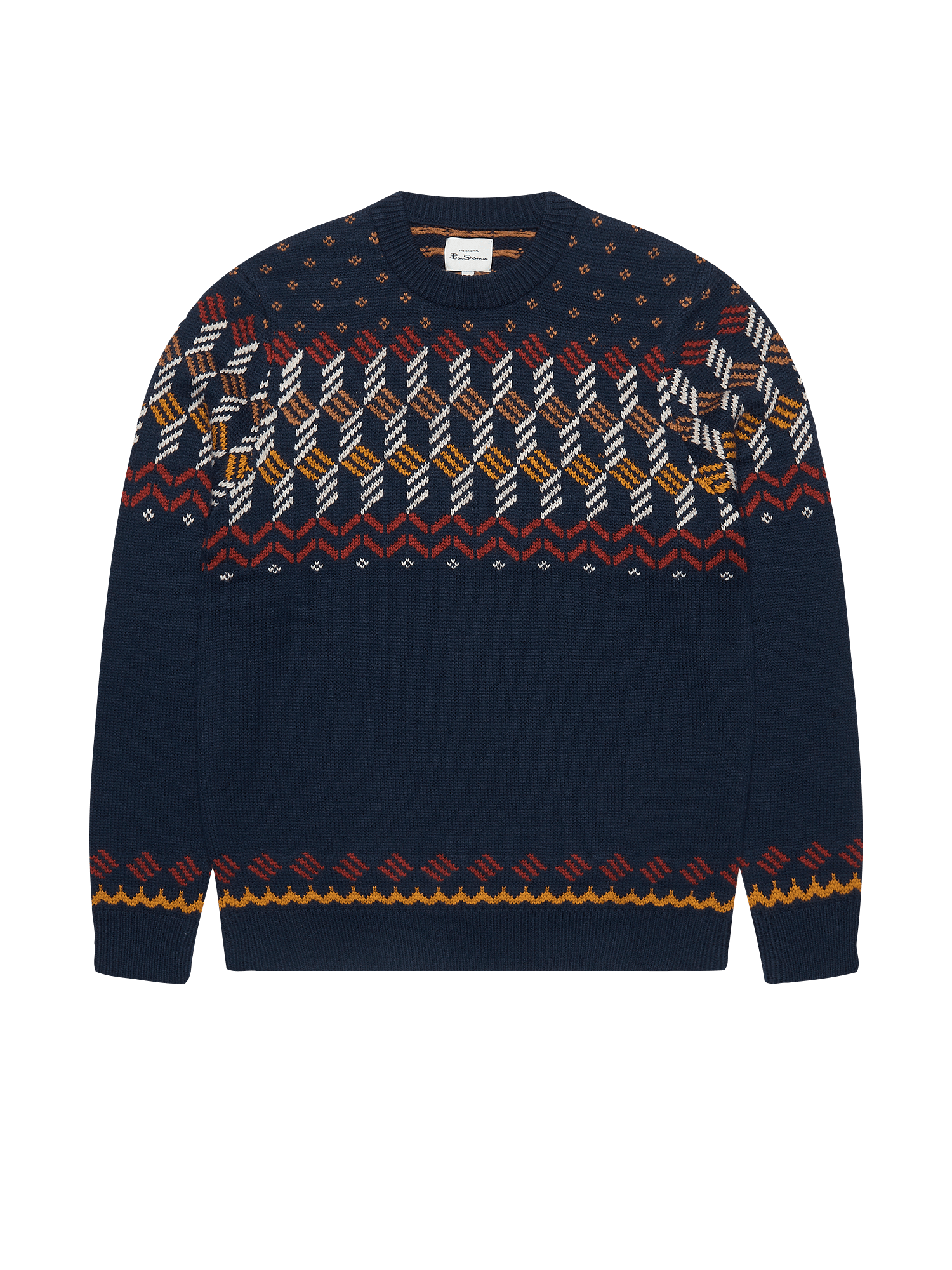 Jersey Yoke Fairisle - ECRU