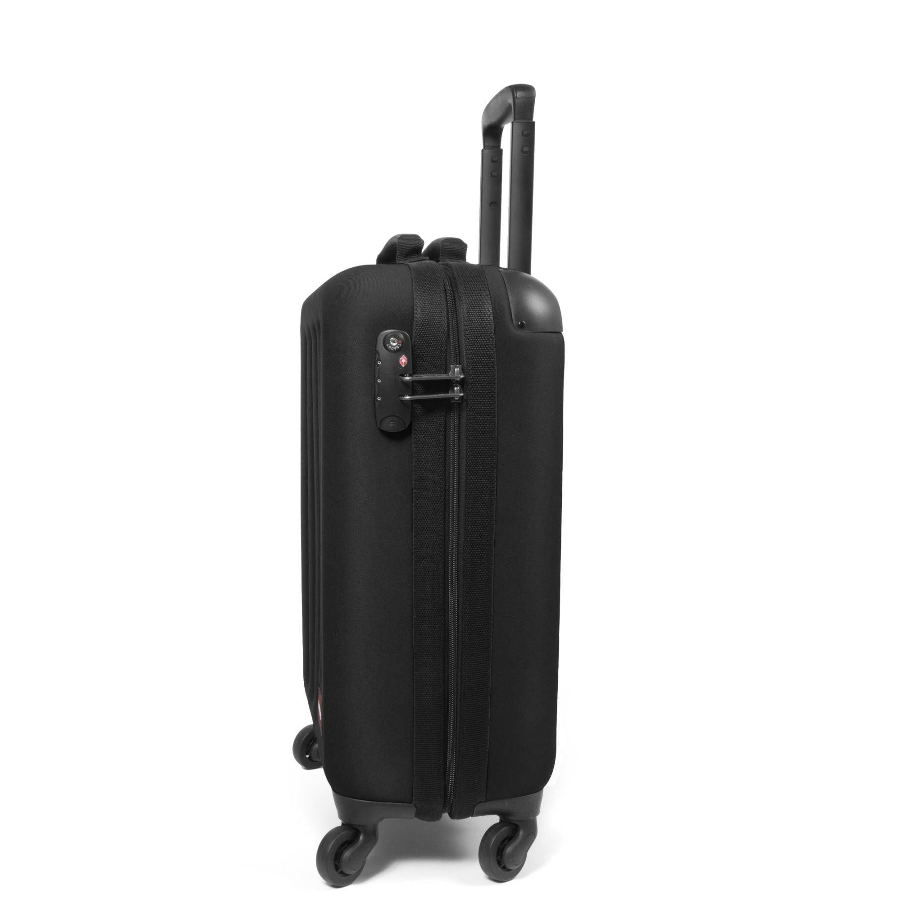 Maleta de viaje Tranzshell S Black - ECRU