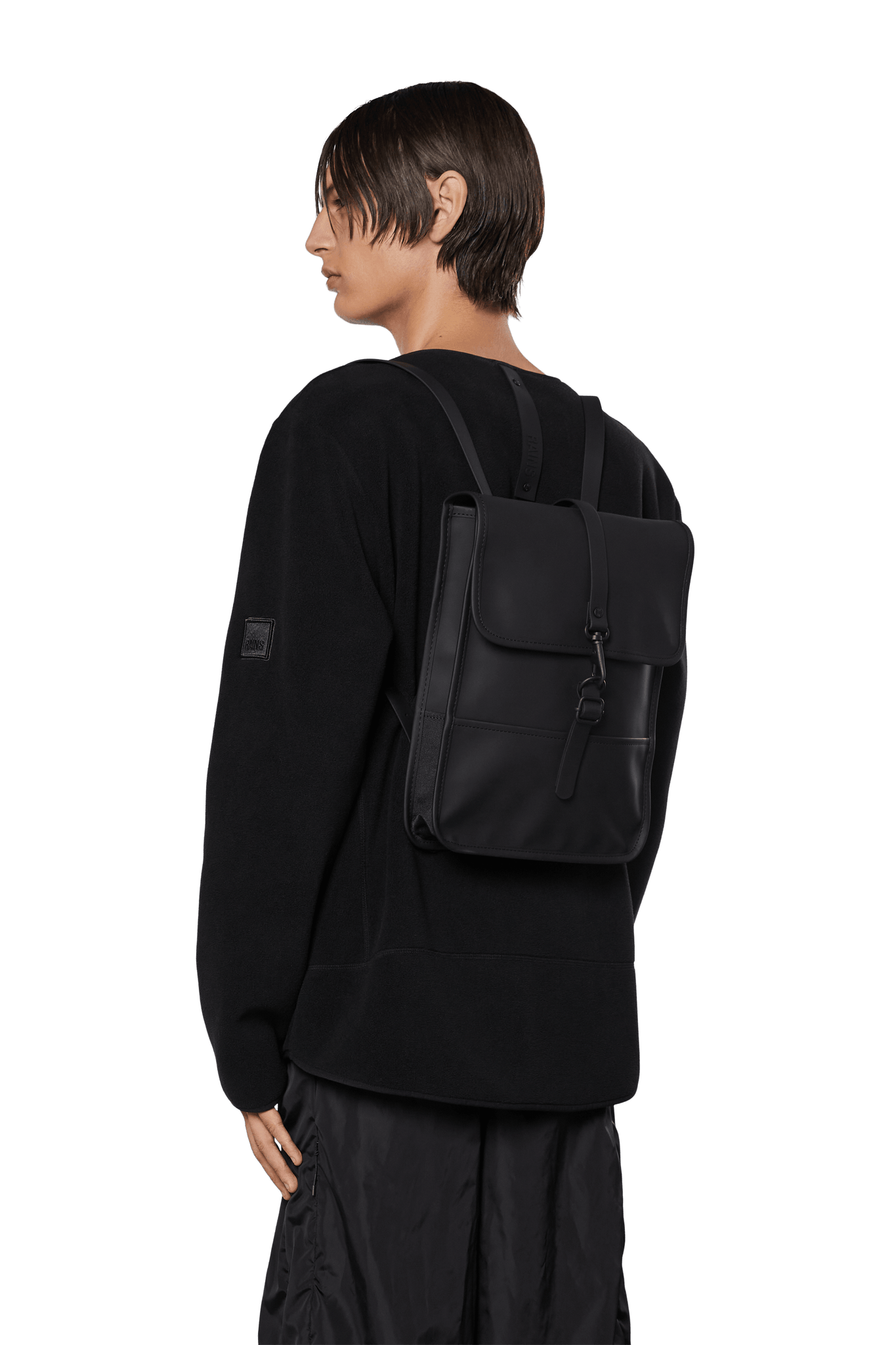 Mochila Backpack Micro Black - ECRU