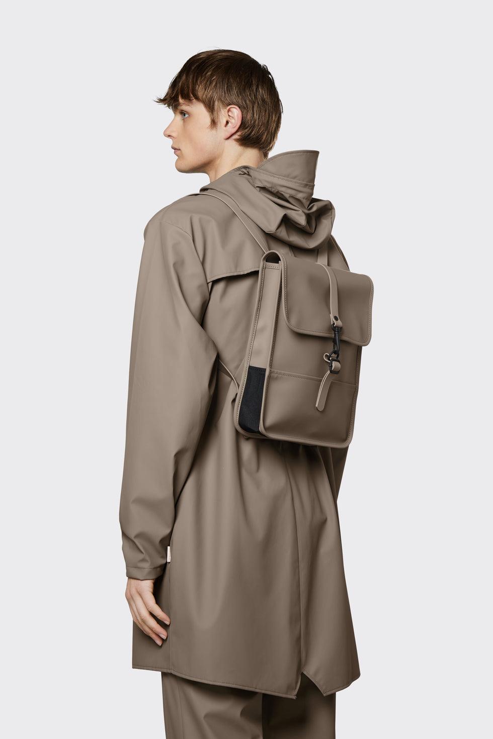 Mochila Backpack Micro Tonal Taupe - ECRU