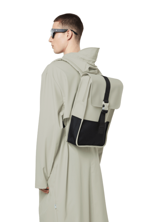 Mochila Buckle Backpack Mini Cement - ECRU