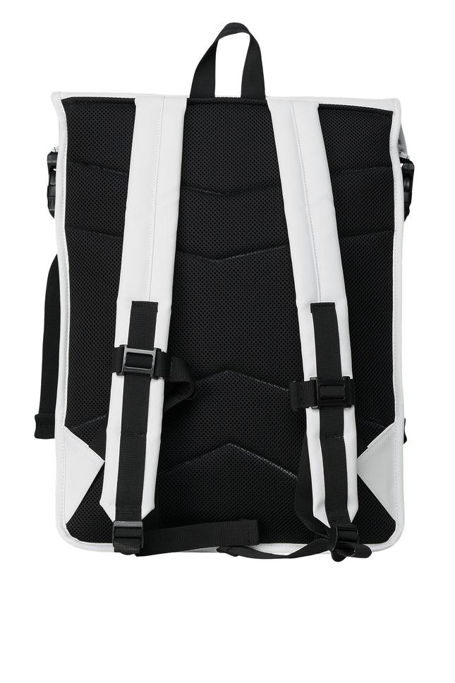 Mochila Buckle Rolltop Rucksack Blanco - ECRU