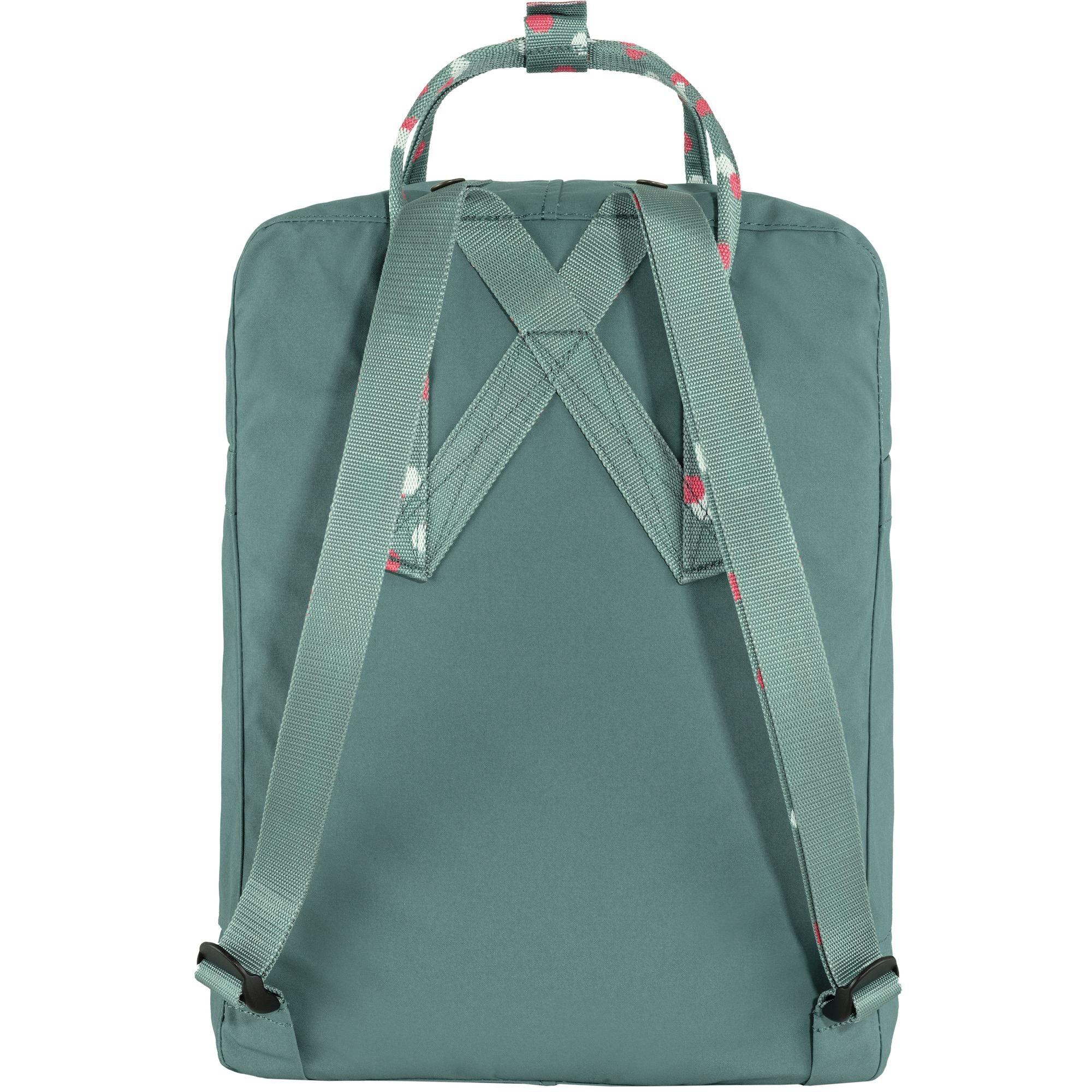 Mochila Fjällräven Kanken Frost Green Confetti Pattern - ECRU