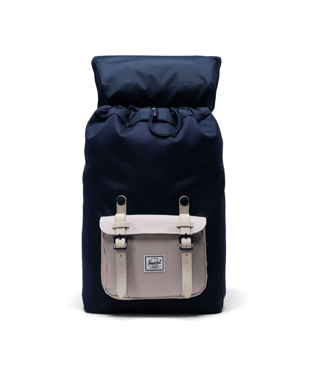 Mochila Herschel Little America Mid Volume Peacoat Pelican - ECRU