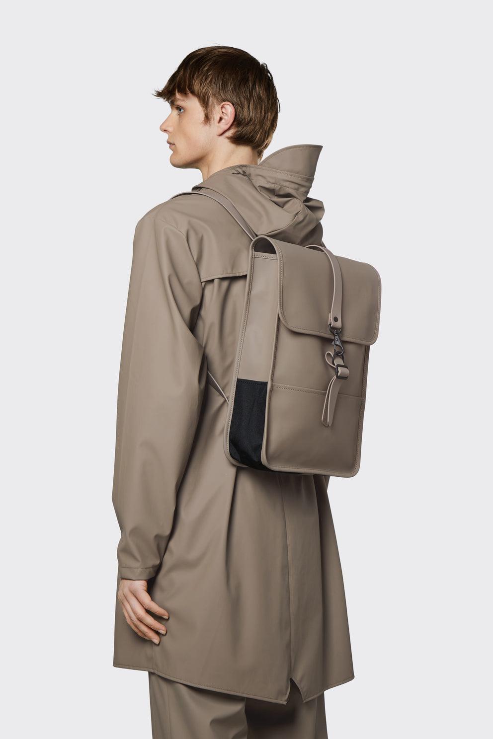 Mochila Mini Rains Tonal Taupe - ECRU