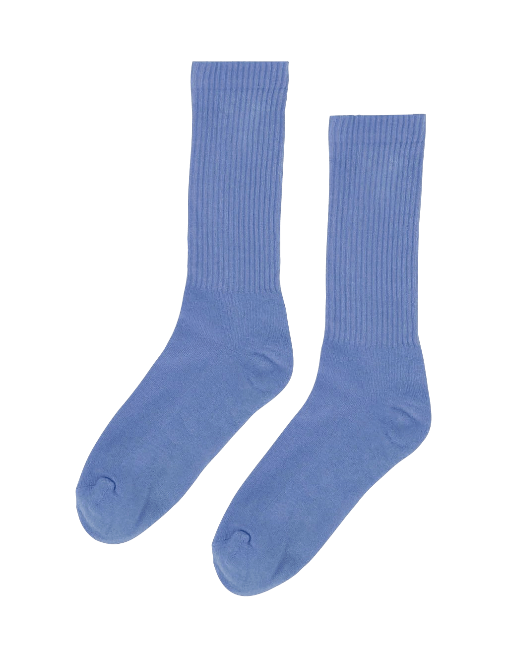 Organic Colorful Standard Active Sock Sky Blue - ECRU