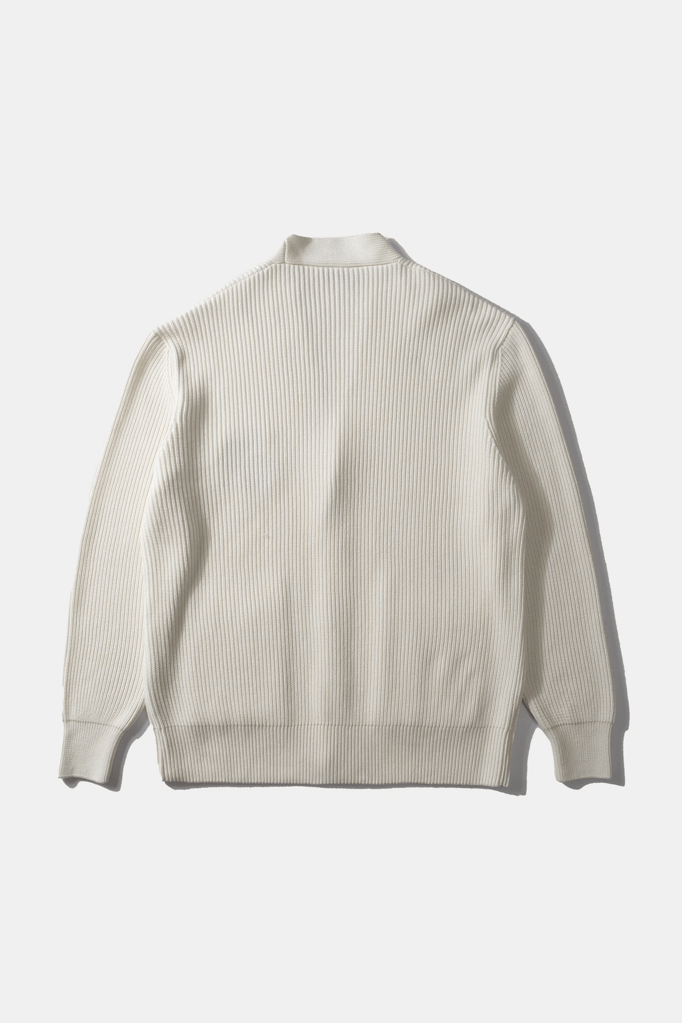 Over Cardigan Plain Off White - ECRU