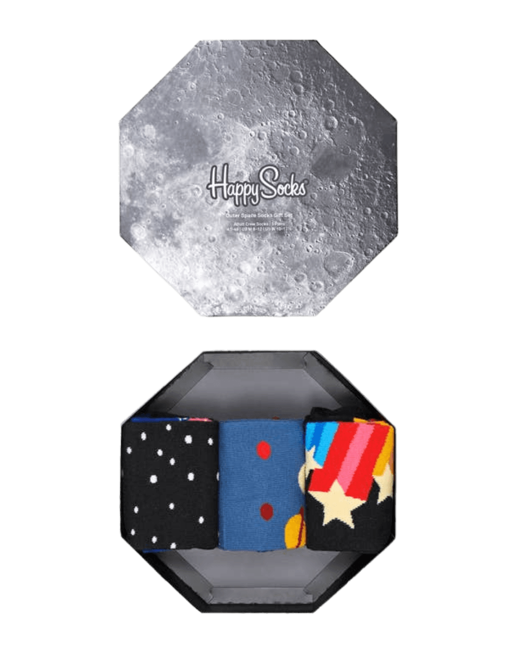 Pack de 3 Calcetines Outer Space Gift Set - ECRU