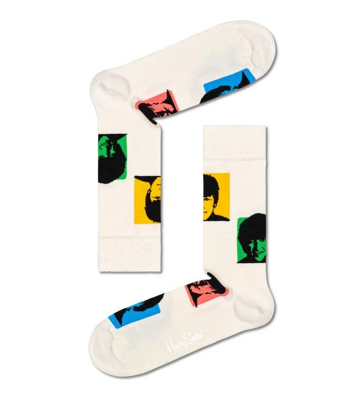 Pack de 4 Calcetines Beatles Gift Set - ECRU