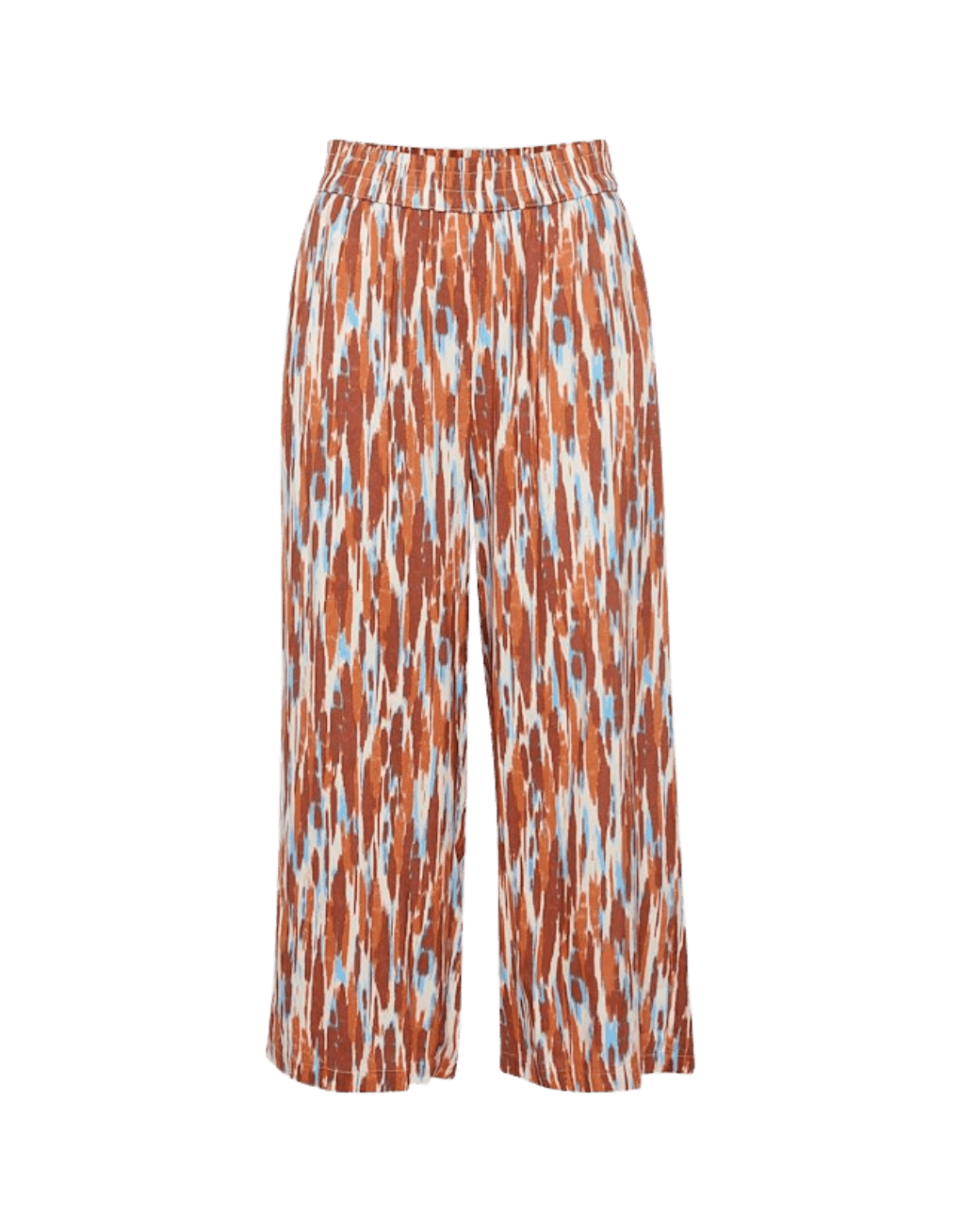 Pantalones B.Young Joella Crop Sunburn Mix - ECRU