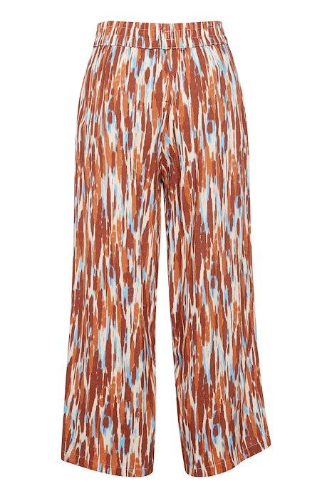 Pantalones B.Young Joella Crop Sunburn Mix - ECRU