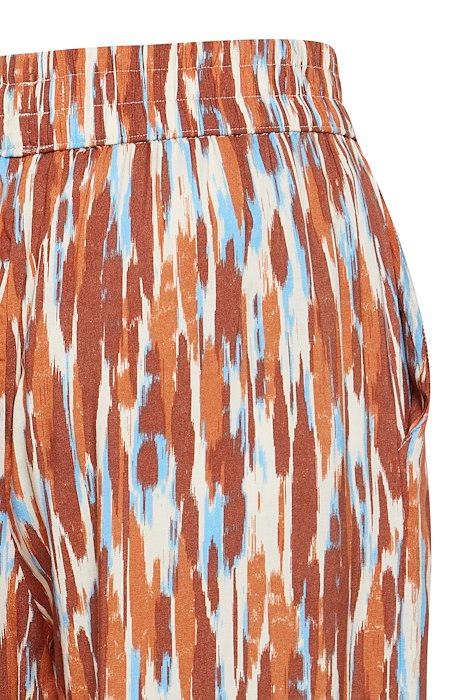 Pantalones B.Young Joella Crop Sunburn Mix - ECRU