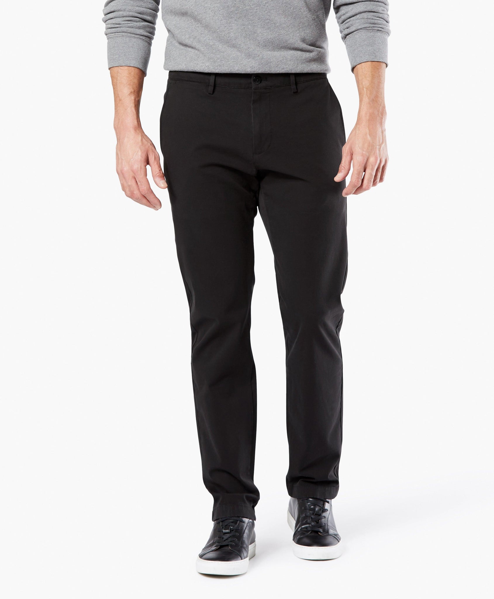 Pantalones Chinos Slim Fit Smart 360 Flex Negro - ECRU