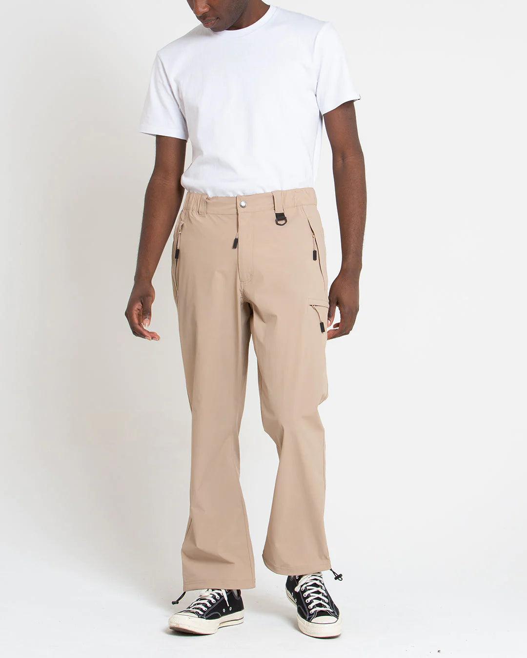 Pantalones Deus Ex Machina Dweller Trek Khaki - ECRU