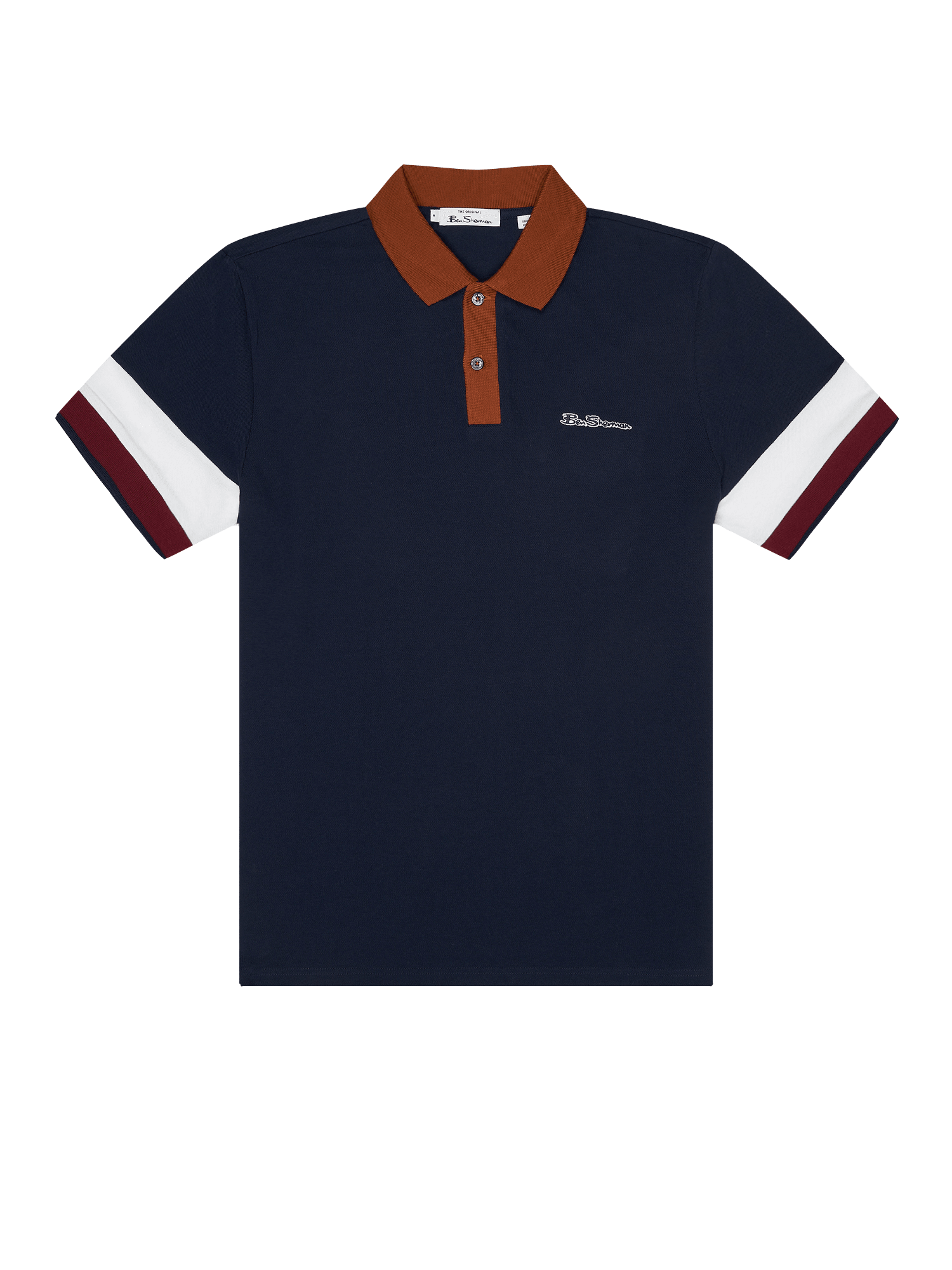 Polo Sleeve Colour Block - ECRU