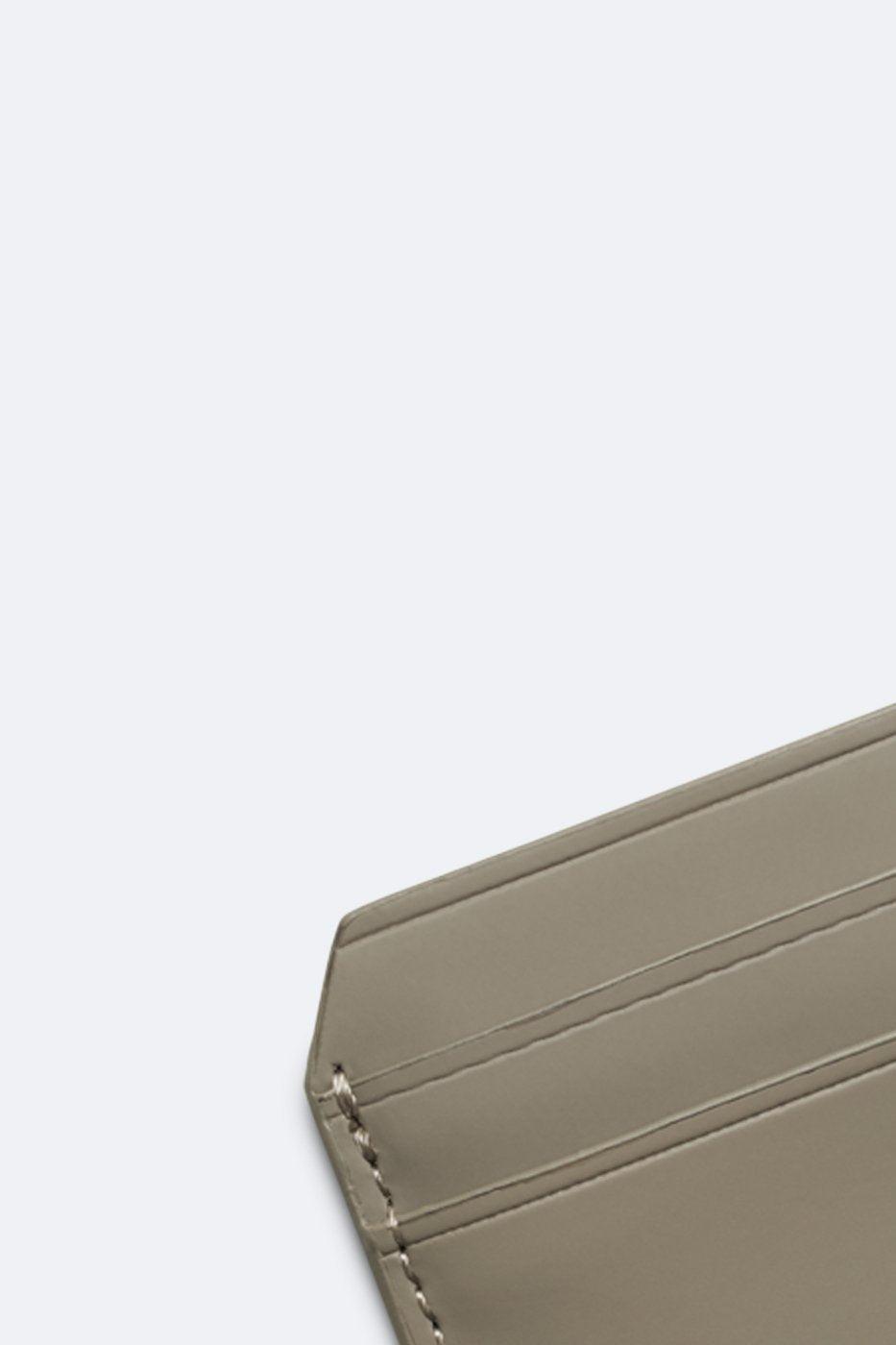 Rains Tarjetero Card Holder Taupe - ECRU