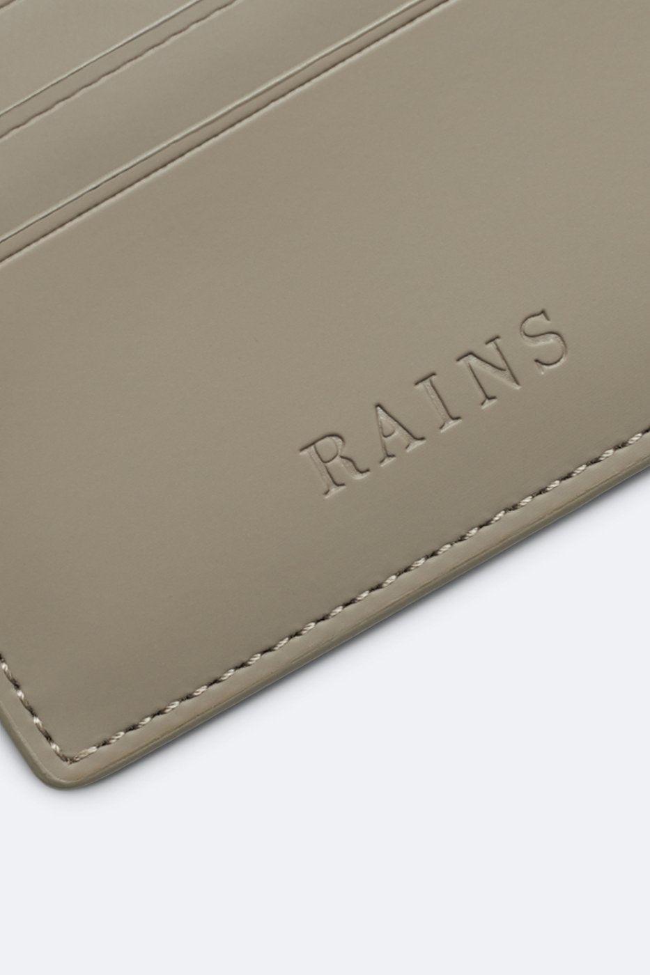 Rains Tarjetero Card Holder Taupe - ECRU