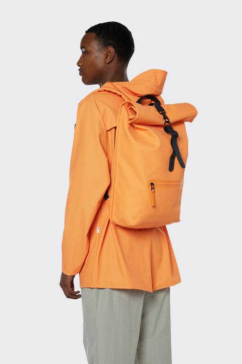 Rolltop Rucksack Orange - ECRU