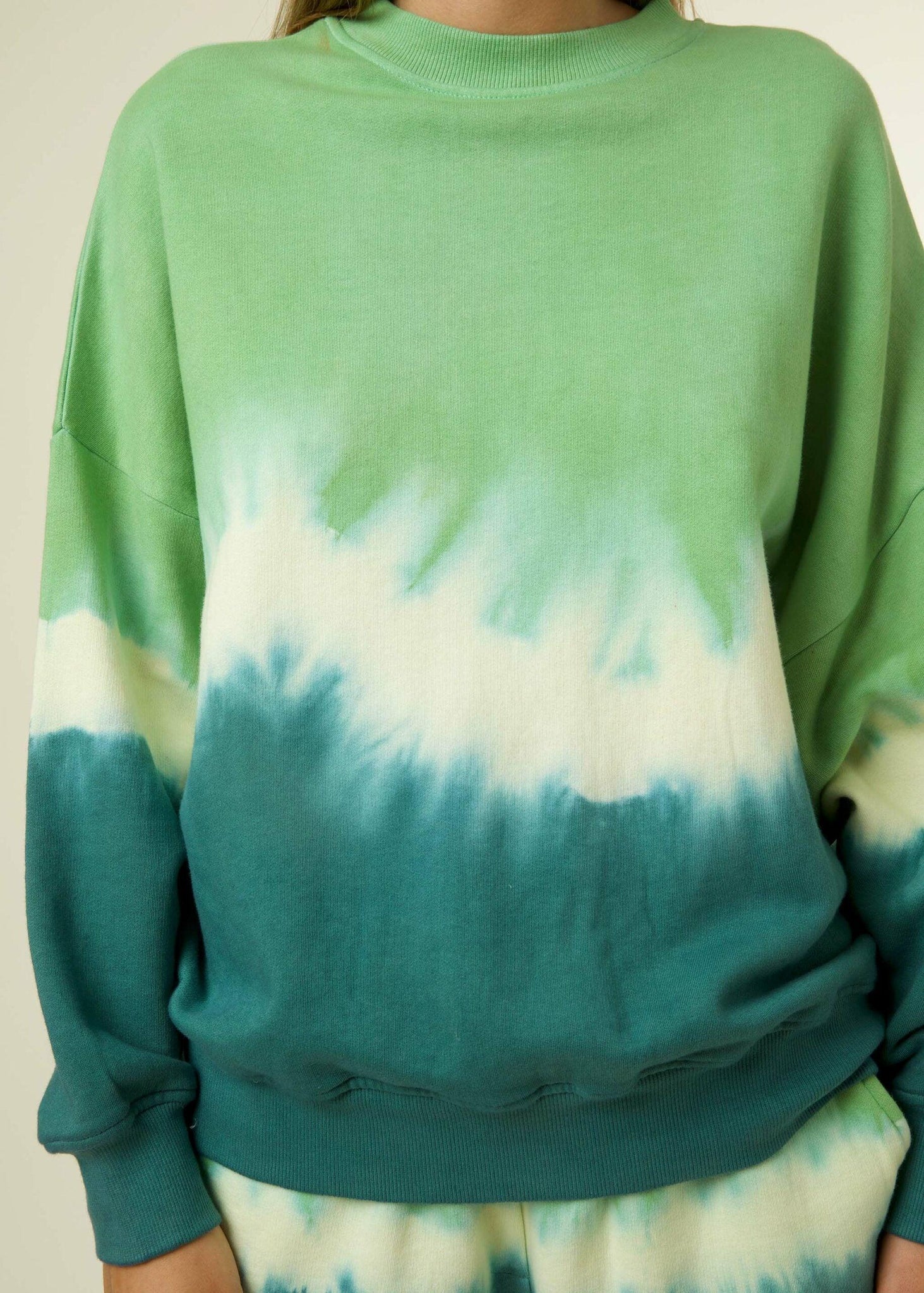 Sudadera FRNCH Era Tie Dye - ECRU