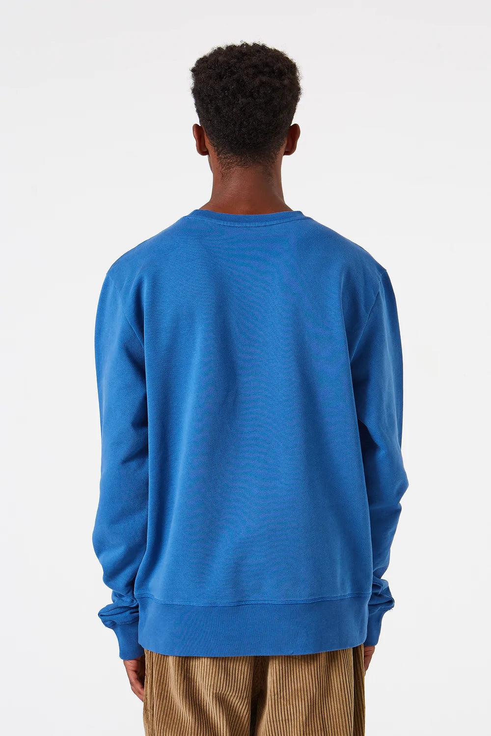 Sudadera Logo Plain Blue - ECRU