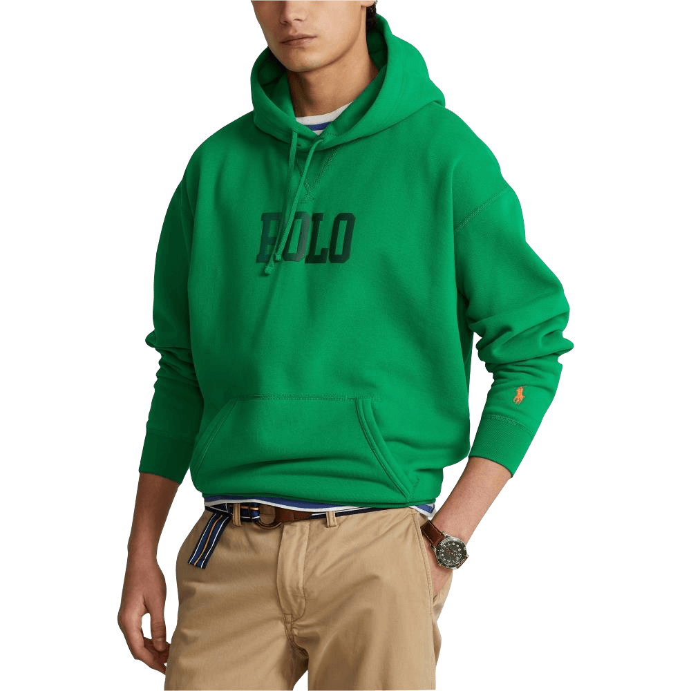 Sudadera Polo manga larga y gorro - ECRU