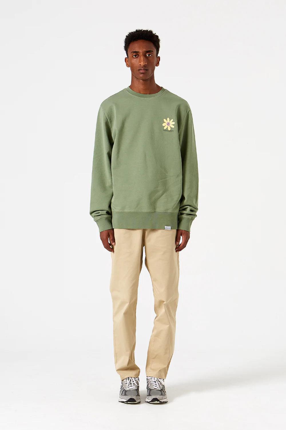 Sudadera Rise Plain Olive - ECRU