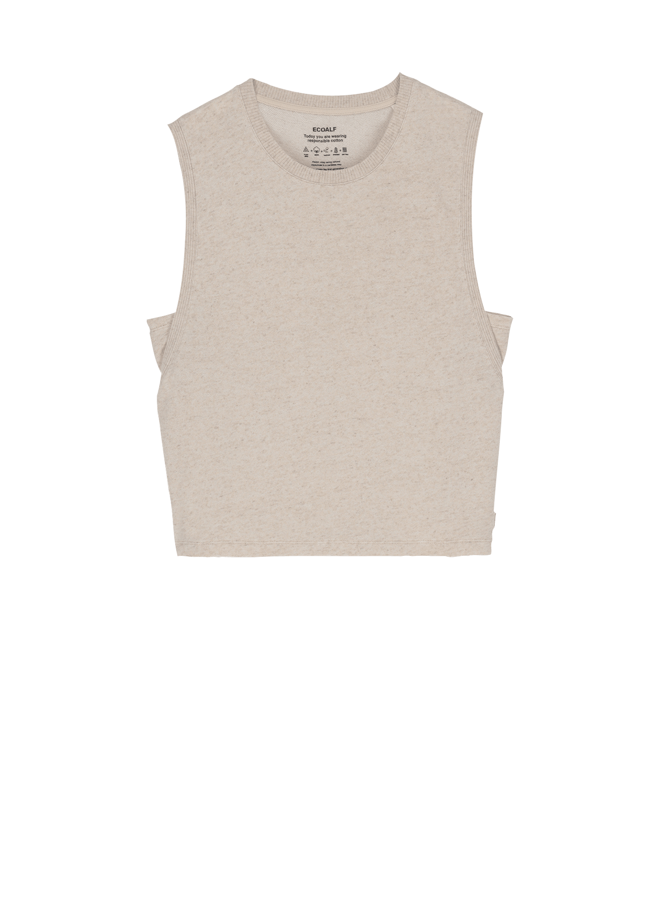 Top Amtu Beige Melange - ECRU