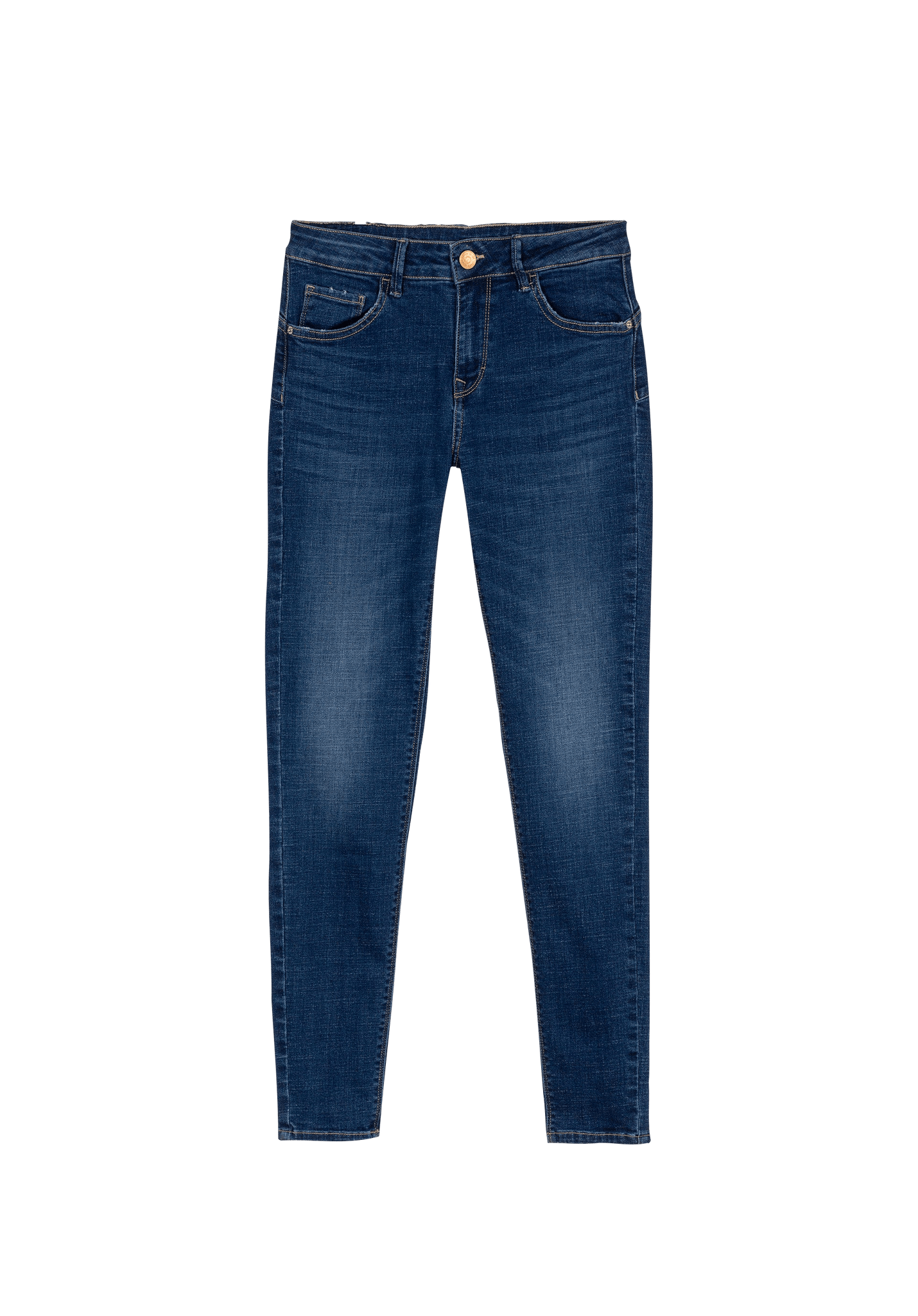 Vaqueros Light push up Skinny 173 - ECRU