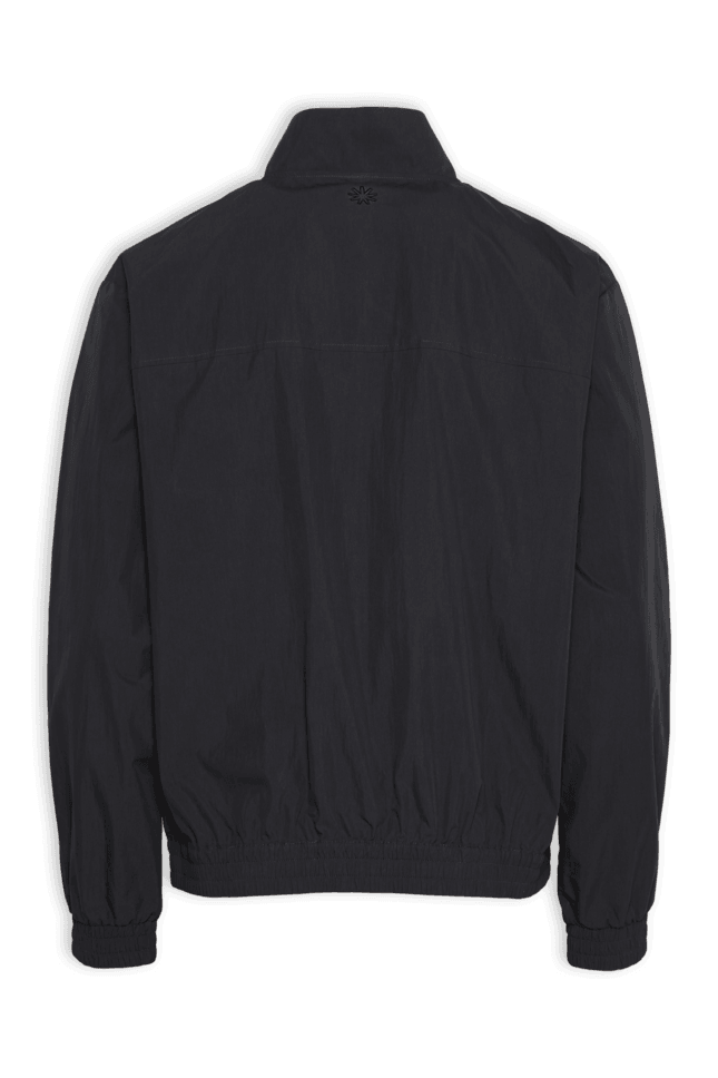 Woven Jacket Black - ECRU